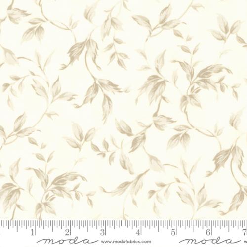 Cascade Serenity Blenders Leaf Cloud Cream 3 Sisters Moda Cotton Fabric | US Fabric Shop