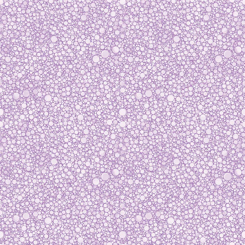 Cat Artistry Circle Pop Light Purple Peggy Collins Benartex Cotton Fabric BE-16739-06