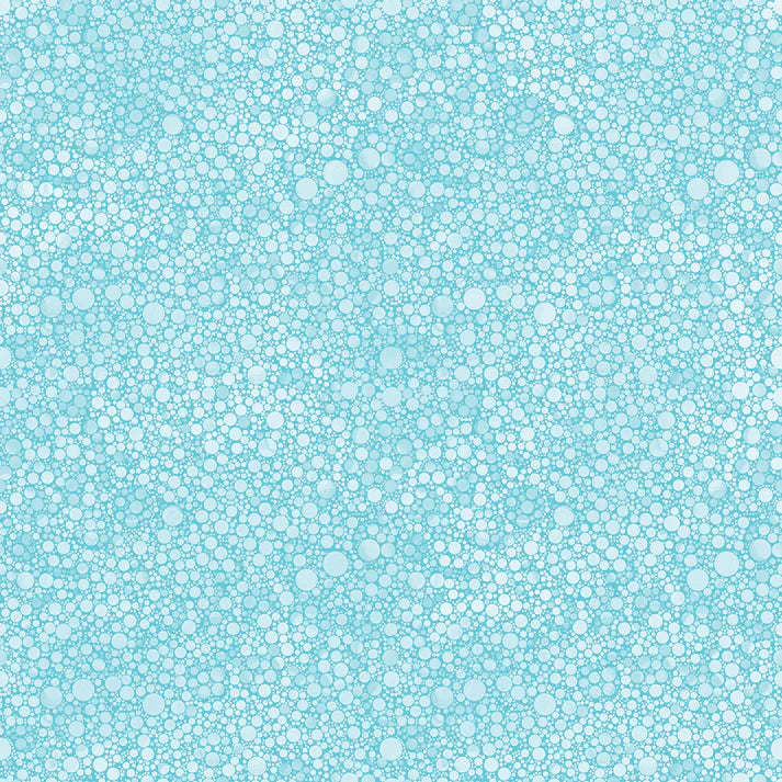 Cat Artistry Circle Pop Turquoise Peggy Collins Benartex Cotton Fabric BE-16739-04