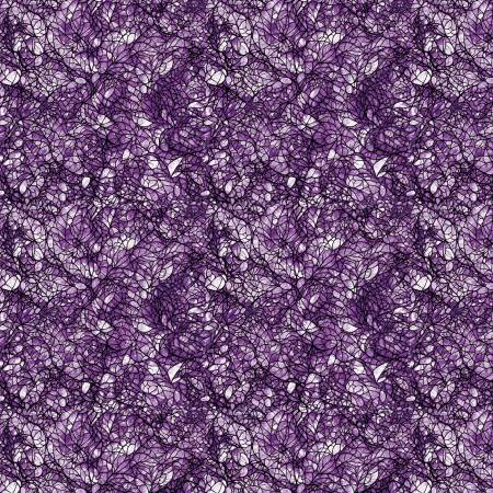 Cat Artistry Glassine Purple Peggy Collins Benartex Cotton Fabric BE-16736-66