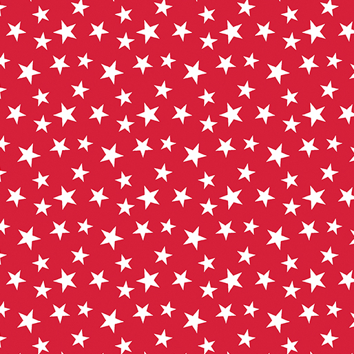 Celebrate the USA Celebration Stars Red Kanvas Studio Benartex Cotton Fabric BE-15201-10