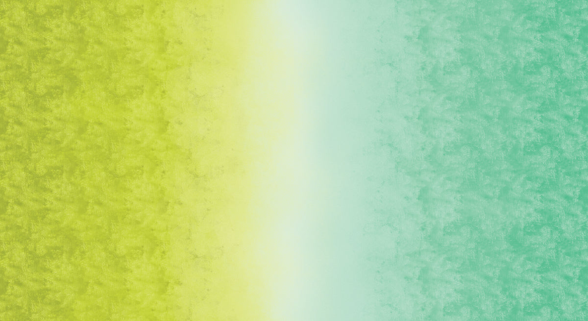 Chalk Ombre Medium Jade Green Lime Benartex Cotton Fabric BE-16602-84