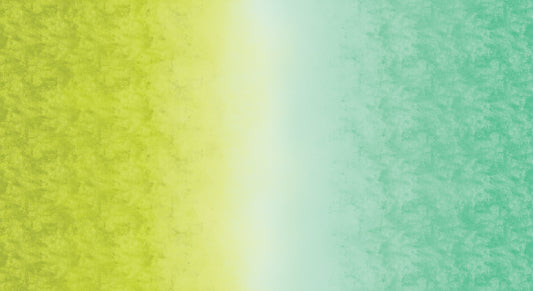 Chalk Ombre Medium Jade Green Lime Benartex Cotton Fabric BE-16602-84