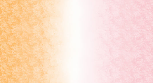 Chalk Ombre Pale Orange Blush Pink Benartex Cotton Fabric BE-16602-38