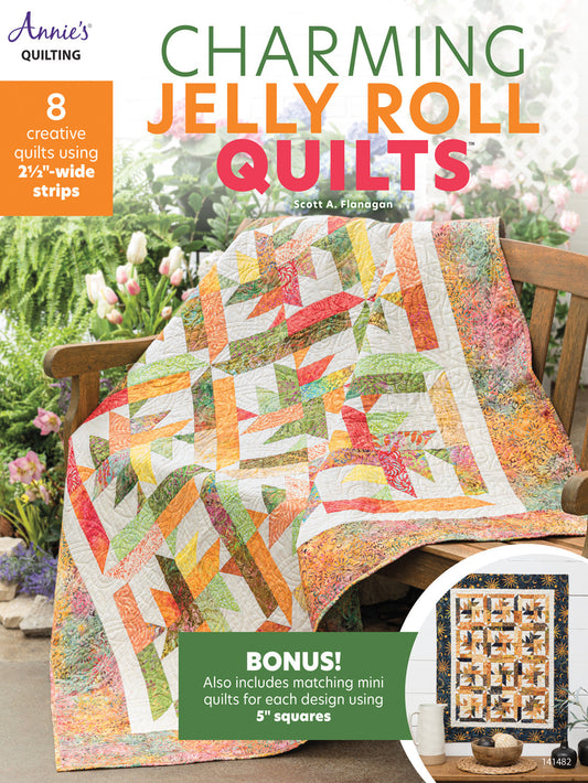 Charming Jelly Roll Quilts Book By Annie's Quilting