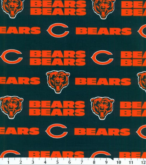 Chicago Bears NFL Football Cotton Fabric