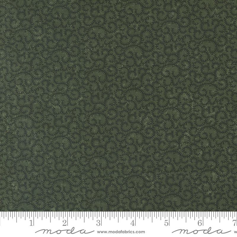 Chickadee Landing Prickly Vines Leaf Green Kansas Troubles Quilters Moda Cotton Fabric