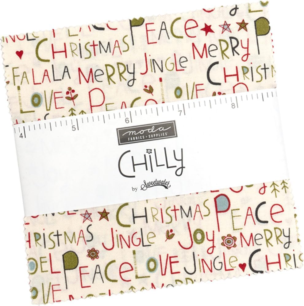 Chilly 5" Squares Charm Pack 42 pcs Sweetwater Moda Fabrics Cotton Fabric MD-55710PP
