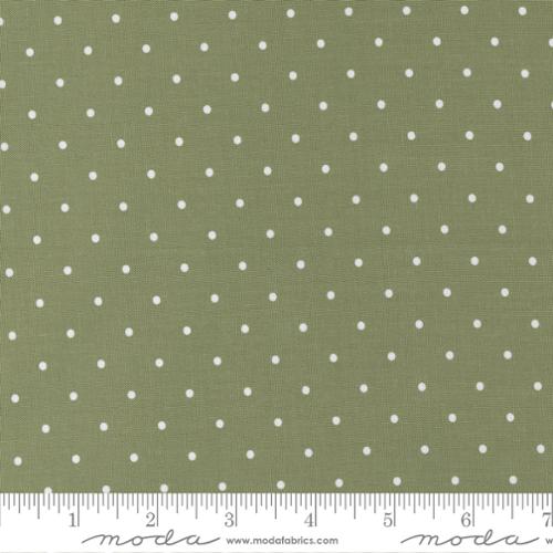 Christmas Eve Merry Dots Pine Lella Boutique Moda Cotton Fabric