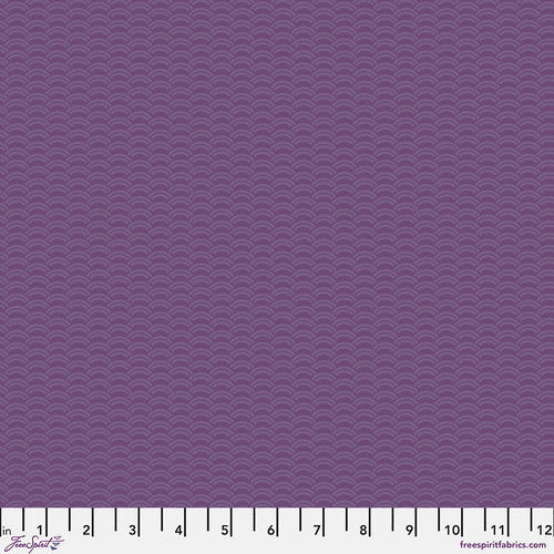 Chromatics Crescent Plum Free Spirit Cotton Fabric FS-PWFS061.PLUM