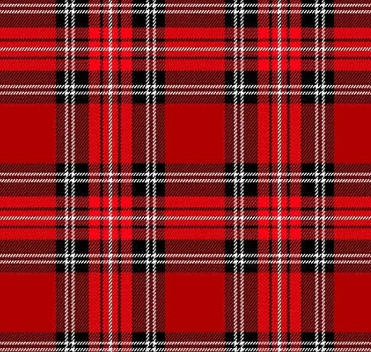 City of London Windsor Plaid Fabric Red Michael Miller Cotton Fabric