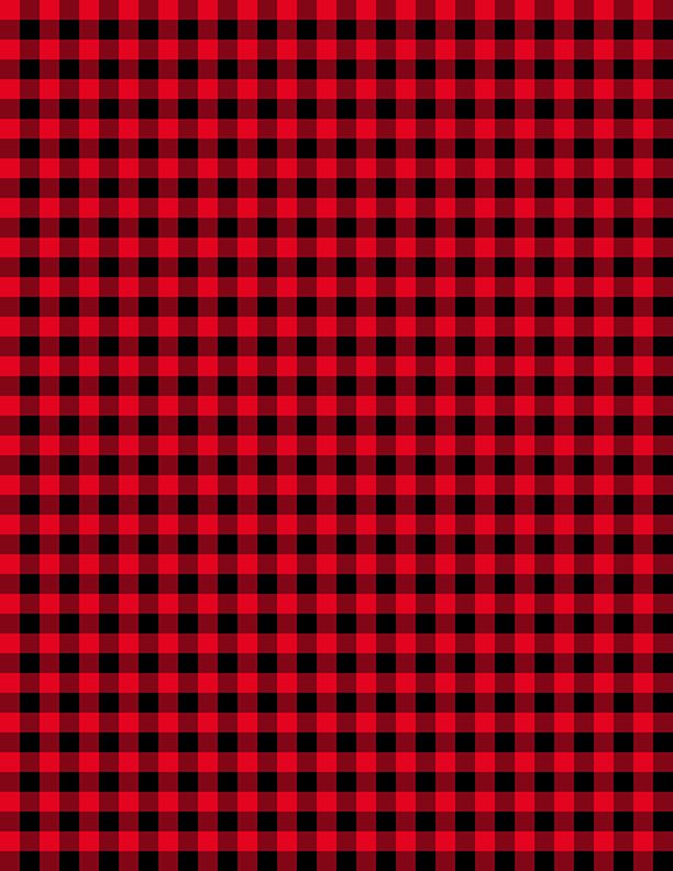 Classics Gingham Plaid Checkered Red Black Wilmington Prints Cotton Fabric