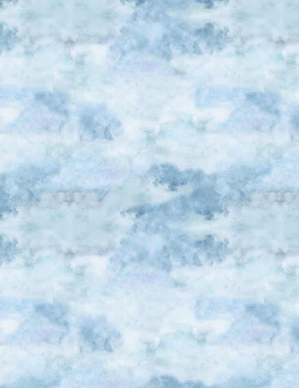 Coastal Sanctuary Sky Texture Blue Susan Winget Wilmington Prints Cotton Fabric