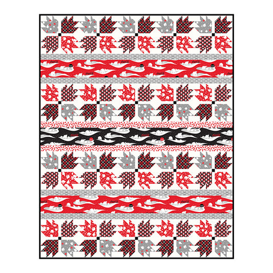Coca Cola Polar Winter Ice Cold Digital Quilt Top 65"x82" Licensed Northcott Cotton Fabric NC-DQCC5