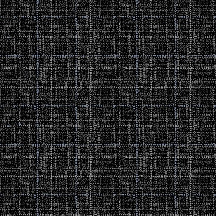 Coco Texture Grid Blender Black Michael Miller Cotton Fabric