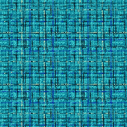 Coco Texture Grid Blender Peacock Blue Michael Miller Cotton Fabric