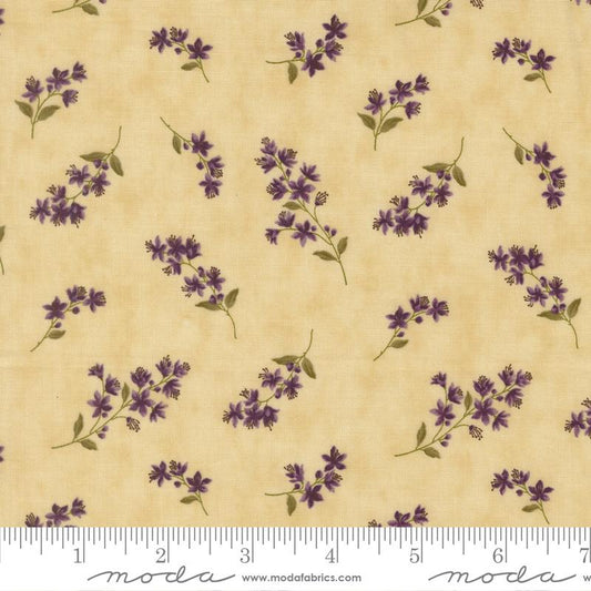 Collections Essence Blossoms Floral Parchment Howard Marcus Moda Cotton Fabric MD-46274-11