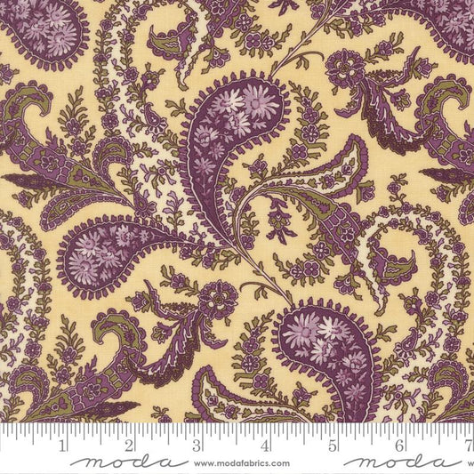 Collections Essence Floral Paisley Parchment Howard Marcus Moda Cotton Fabric MD-46270-11