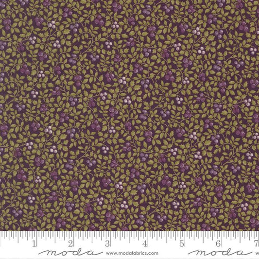 Collections Essence Little Vine Blenders Berries Plum Howard Marcus Moda Cotton Fabric MD-46276-13
