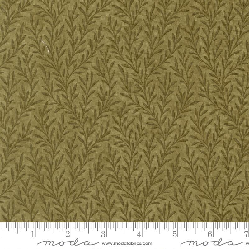 Collections Essence Plums Florals Trailing Vines Blenders Clover Howard Marcus Moda Cotton Fabric MD-46278-14