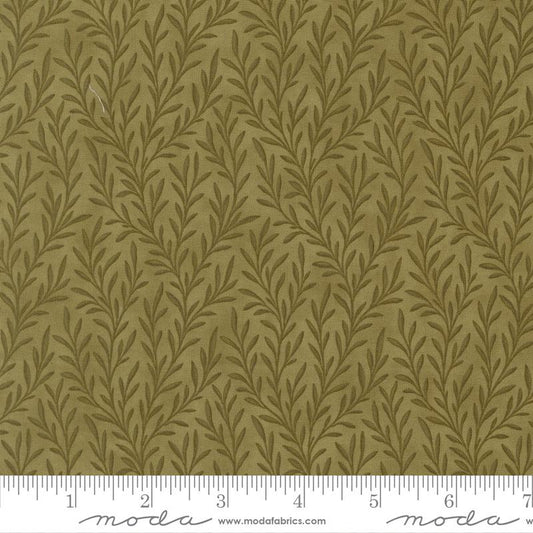Collections Essence Plums Florals Trailing Vines Blenders Clover Howard Marcus Moda Cotton Fabric MD-46278-14
