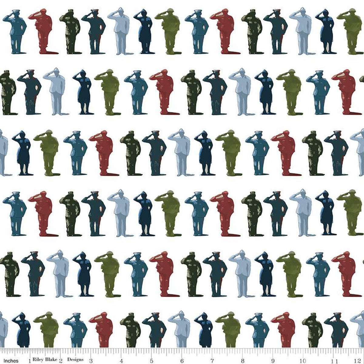 Coming Home Attention! Multi Vicki Gifford Riley Blake Cotton Fabric | US Fabric Shop