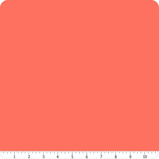 Confetti Cotton Solid Rouge Orange Riley Blake Designs Cotton Fabric RB-C120-ROUGE