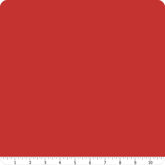 Confetti Cotton Solid Schoolhouse Red Riley Blake Designs Cotton Fabric RB-C120-SCHOOLHOUSE