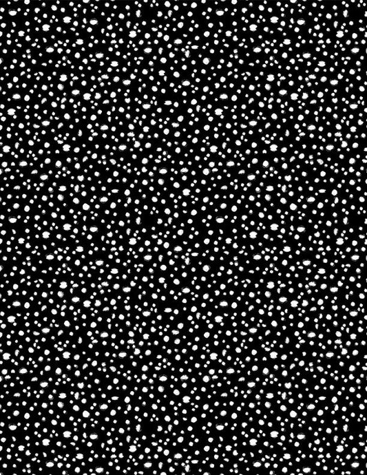 Essentials Connect the Dots Black Susan Winget Wilmington Prints Cotton Fabric