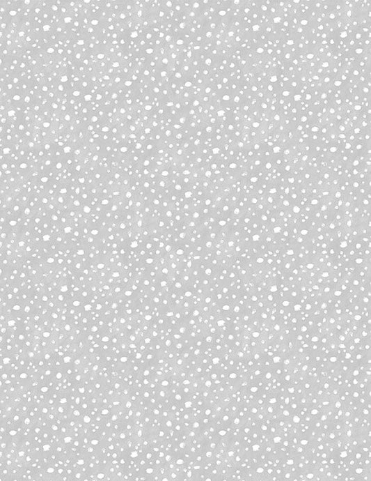 Essentials Connect the Dots Light Gray Susan Winget Wilmington Prints Cotton Fabric