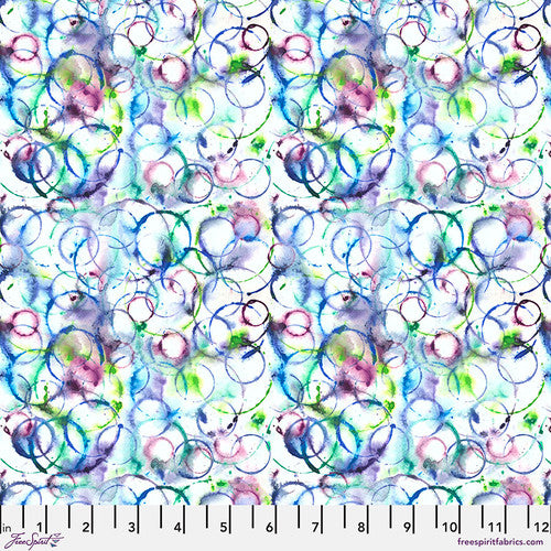 Cool Breeze Windy Multi Katie Pasquini Masopust Free Spirit Cotton Fabric