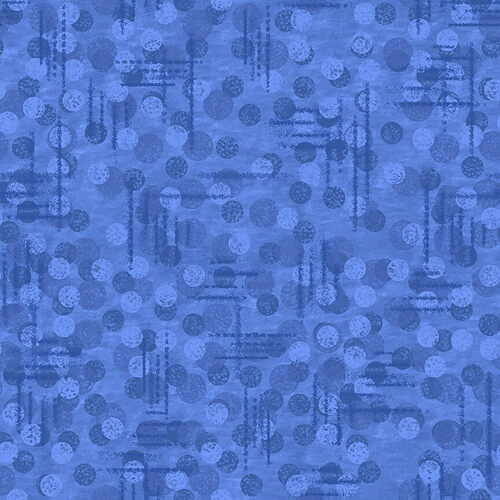 Cornflower Blue Tonal Texture Blender Jot Dot II Blank Quilting Cotton Fabric