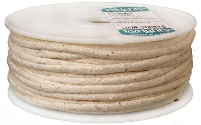 Cotton Piping Cord 8/32" Wrights WRI-9001-029A-1YD - Sold by Yard