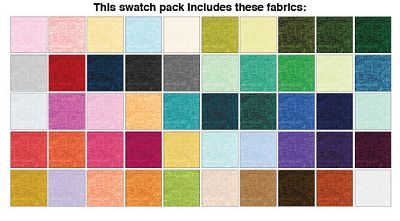 Cotton Shot Fat Quarter Box 18”x21” Precuts 80 pcs Benartex Cotton Fabric