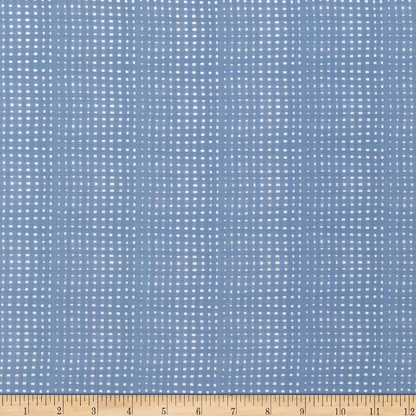 Country Cottage Gingham Blue Timeless Treasures Cotton Fabric