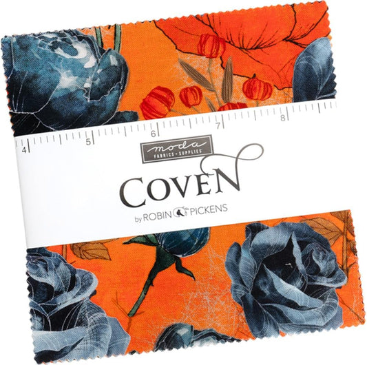 Coven 5" Squares Charm Pack 42pcs Robin Pickens Moda Fabrics Cotton Fabric MD-48800PP