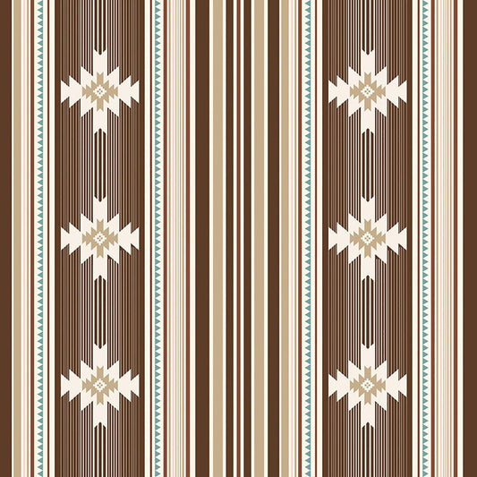 Cowgirl Blanket Brown Echo Park Paper Co. Riley Blake Designs Cotton Fabric RB-C17482-BROWN