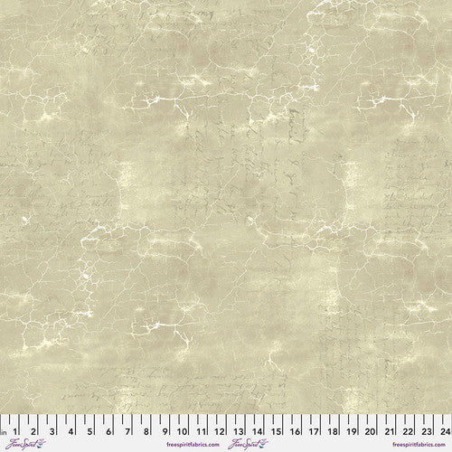 Cracked Shadow Quartz Beige Tim Holtz Eclectic Elements Free Spirit Fabrics Cotton fabric