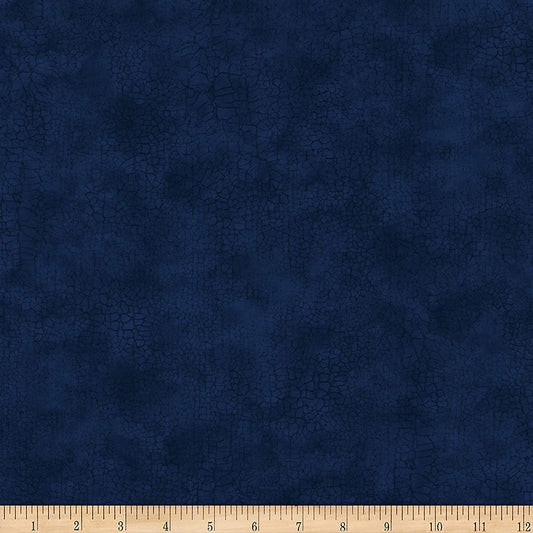 Crackle Midnight Navy Northcott Fabrics Cotton Fabric