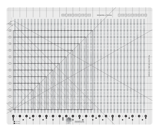 Creative Grids Quilt Ruler Stripology XL Gudrun Erla of G.E. Designs Creative Grids CG-CGRGE1XL