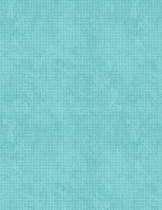 Criss Cross Medium Teal Wilmington Prints Cotton Fabric