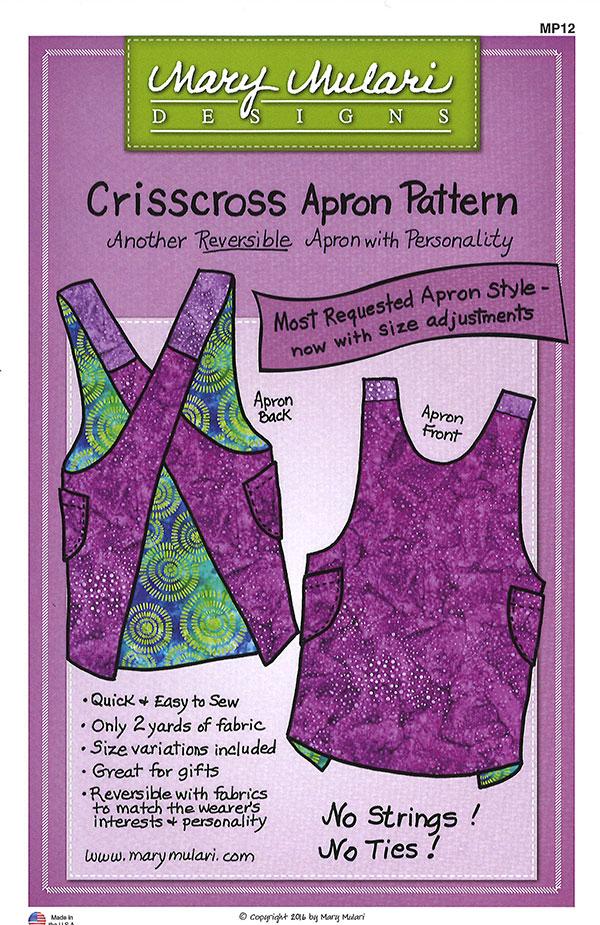 Crisscross Apron Wearable Pattern Mary Mulari Marys Productions MP-12