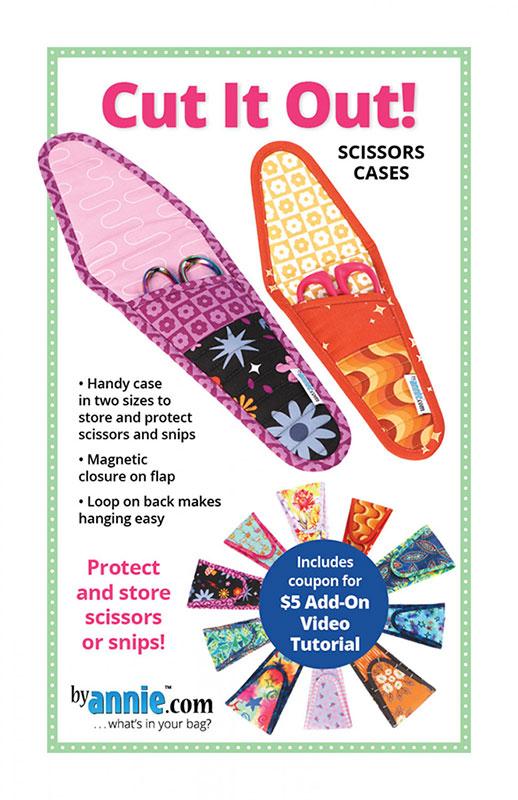 Cut It Out! Scissor Case Pattern By Annie's PBA-308