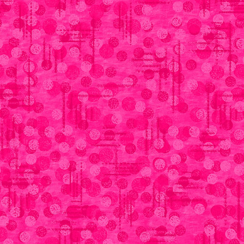 Cyclamen Pink Tonal Texture Blender Jot Dot II Blank Quilting Cotton Fabric