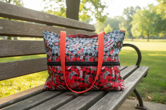 Turnabout Tote Kit  (NCAA) Sewing with Kristene