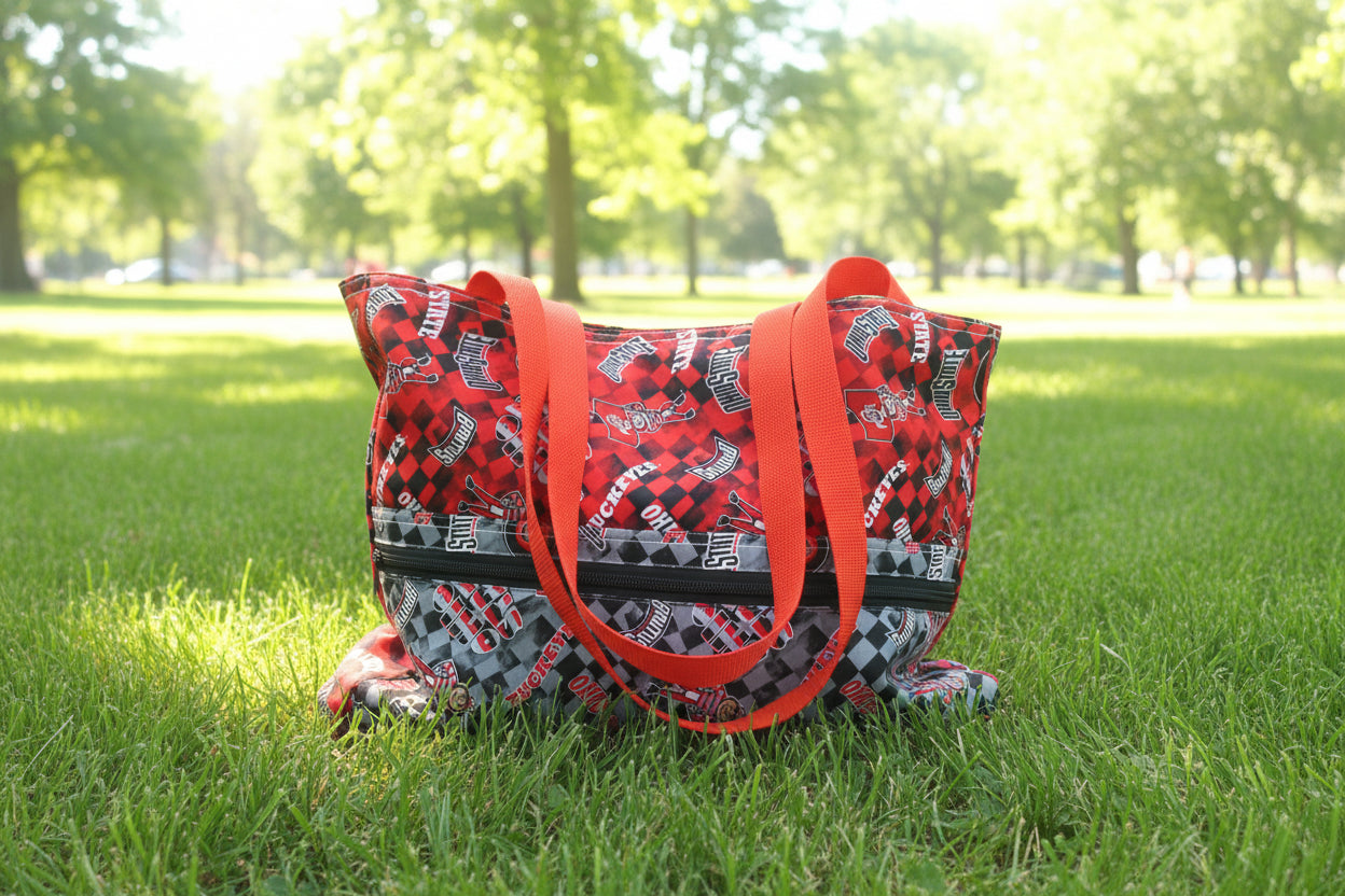 Turnabout Tote Kit  (NCAA) Sewing with Kristene