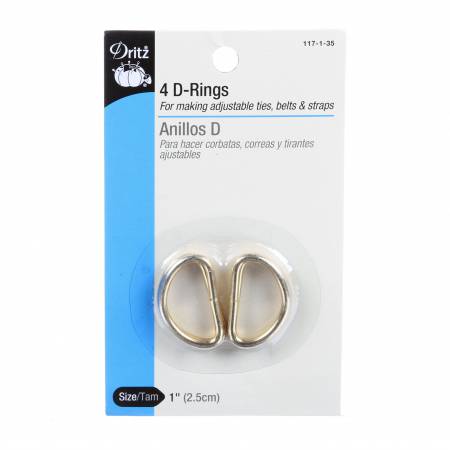 D Rings 1" 4ct Dritz DRITZ-117-1-35