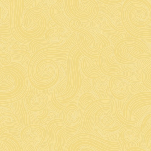 Just Color! Daffodil Swirl Studio E Cotton Fabric