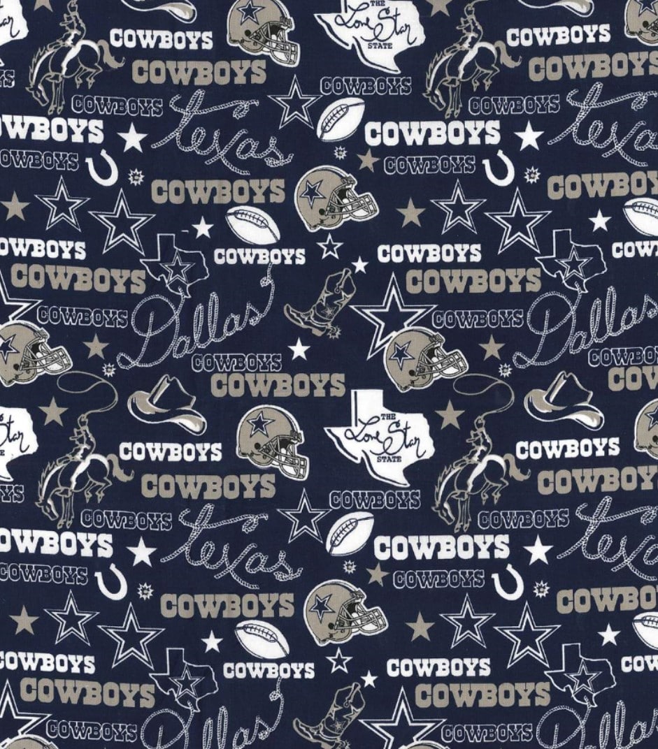 Dallas Cowboys NFL Hometown Cotton Fabric