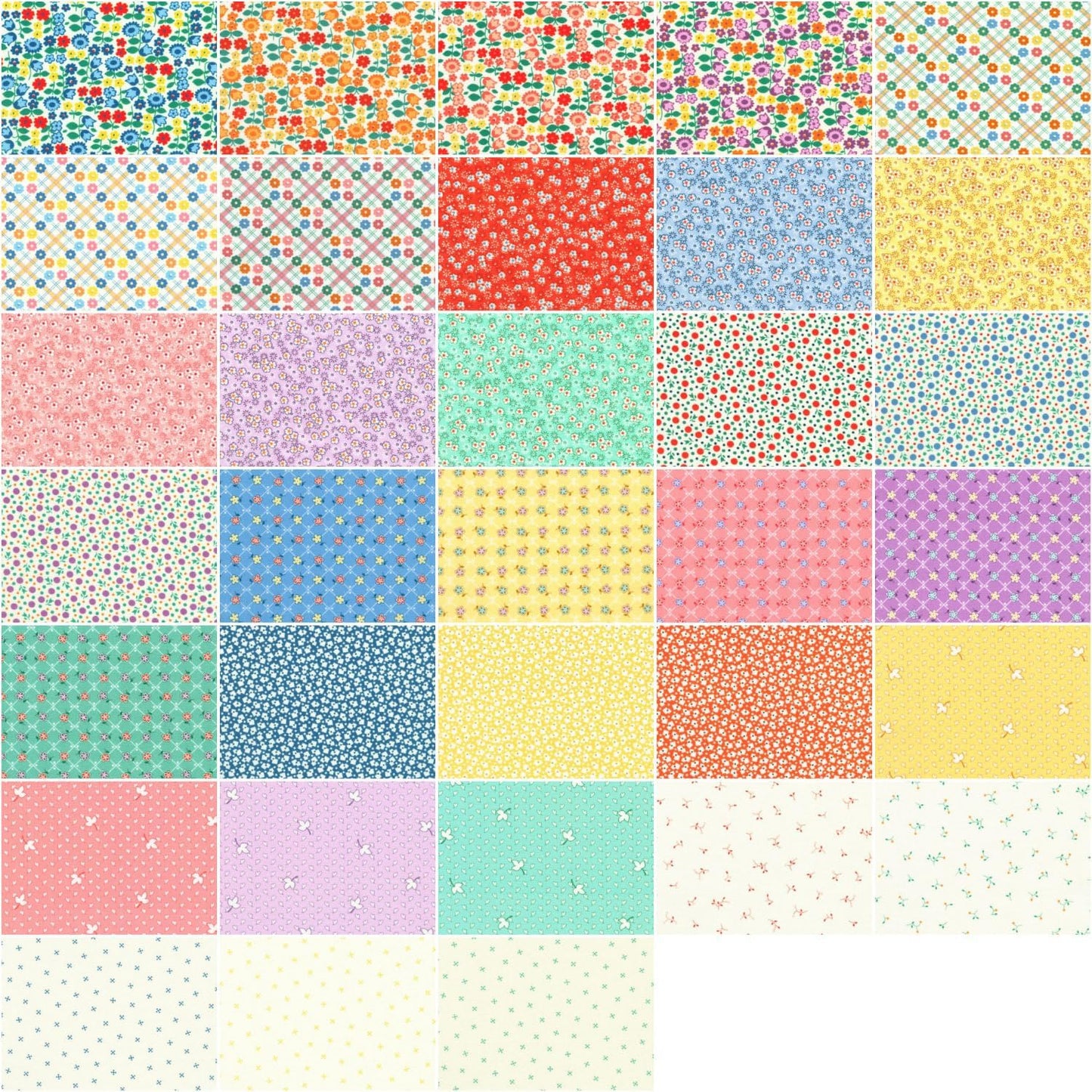 Darlene Favorite 2025 5" Squares designed by Darlene Zimmerman for Robert Kaufman 100% Cotton Quilting Fabric RK-CHS-1350-42
